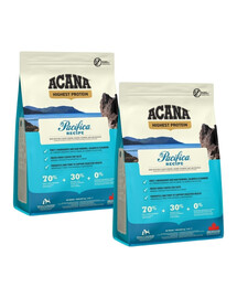 ACANA Highest Protein Pacifica Recipe 2x2 kg pre psy všetkých plemien av každej fáze života