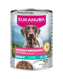 EUKANUBA Special Care Adult Working and Endurance 400 g kurča s lososom, bezobilné krmivo pre psov