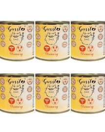 GUSSTO Cat Urinary 12x200 g krmivo pre mačky s urolitiázou