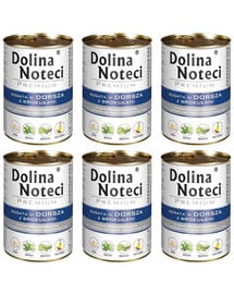 DOLINA NOTECI Premium Bohaté na tresku s brokolicou 6x400g