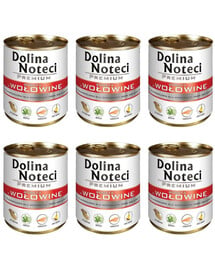 DOLINA NOTECI Premium Bohatá na hovädzie mäso 6X400g