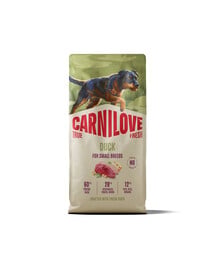 CARNILOVE True Fresh Dog Duck Adult Small Breeds 12 kg sucha karma ze świeżą kaczką dla dorosłych psów małych ras