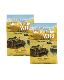 TASTE OF THE WILD High Prairie 2x5,6 kg s bizónom a pečeným jeleňom