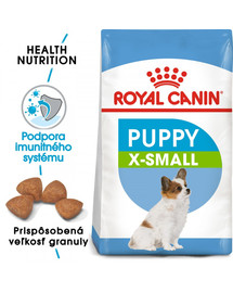 ROYAL CANIN X-Small Puppy 500g granule pre veľmi malé šteňatá