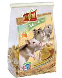 VITAPOL Makaróny s ovocím pre hlodavce
