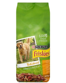 FRISKIES Balance s kuracím mäsom a zeleninou 15 kg
