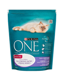 PURINA ONE COAT & HAIRBALL kura a zrno 800g