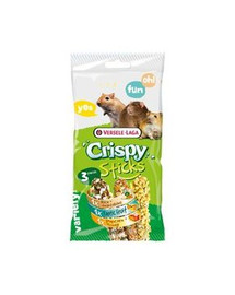Versele-LAGA Crispy Sticks Omnivores Triple Variety Pack 165 g 3 Tyčinky pre škrečkov, myši a potkany