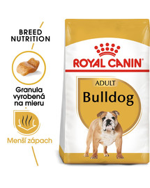 ROYAL CANIN Bulldog Adul 3kg granule pre dospelého buldoga