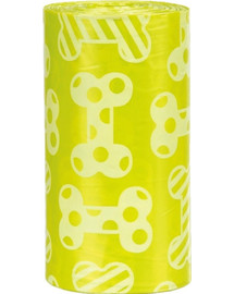 TRIXIE Náhradné sáčky na trus 4x20 sáčkov citrón