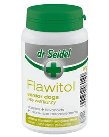 DERMAPHARM Flawitol Dla Seniorów z Glukozaminą i Chondroityną 200 tab.