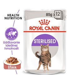 ROYAL CANIN Sterilised Gravy 12x85g