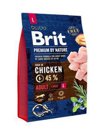 BRIT Premium By Nature Adult Large L 3 kg