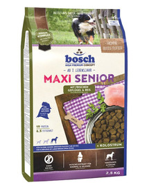 BOSCH Maxi Senior hydinové mäso a ryža 2,5 kg