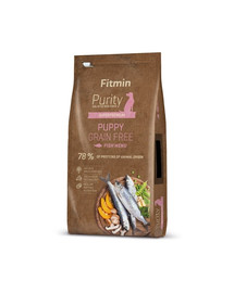 FITMIN Dog Purity Grain free puppy fish 12 kg