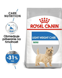 ROYAL CANIN Mini Light Weight Care 8kg granule pre dospelých psov malých plemien so sklonom k nadváhe