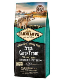 CARNILOVE Fresh Carp & Trout for Adult 12 kg