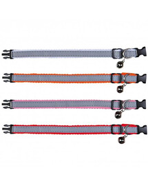 TRIXIE Reflexný obojok s rolničkou pre mačku