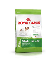 ROYAL CANIN XX-Small Adult 8+ 1,5kg granuly pre dospelé starnúce veľmi malé psy