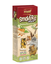 VITAPOL Smakers pre hlodavce brokolicové 2 ks
