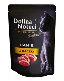 DOLINA NOTECI Premium Kačka pre sterilizované mačky 85 g
