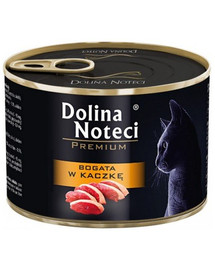 DOLINA NOTECI Premium Kačacie pre dospelé mačky 185 g