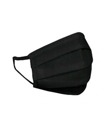 HEXA HEALTH Ochranné dvojvrstvové bavlnené rúško, čierne