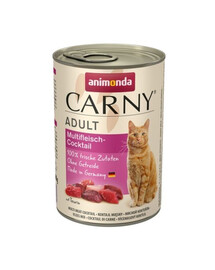 ANIMONDA Krmivo pre mačky Carny Adult mäsový koktail 85 g