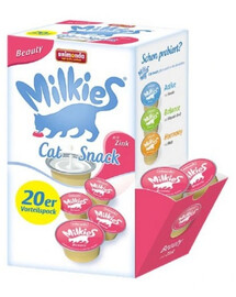 ANIMONDA Milikies Beauty mlieko pre mačky 20x15g