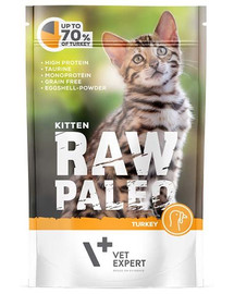 VETEXPERT RAW PALEO Kitten turkey 100 g