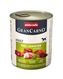 ANIMONDA GranCarno Adult králik, bylinky 800 g