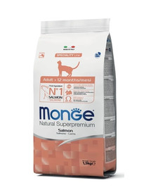 MONGE Cat Salmon 1.5kg