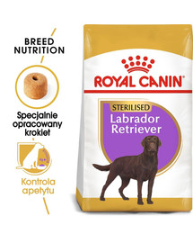 ROYAL CANIN Labrador retriever adult sterilised 2 x 12kg