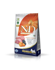 FARMINA N&D Pumpkin lamb&blueberry adult mini 2 x 7 kg