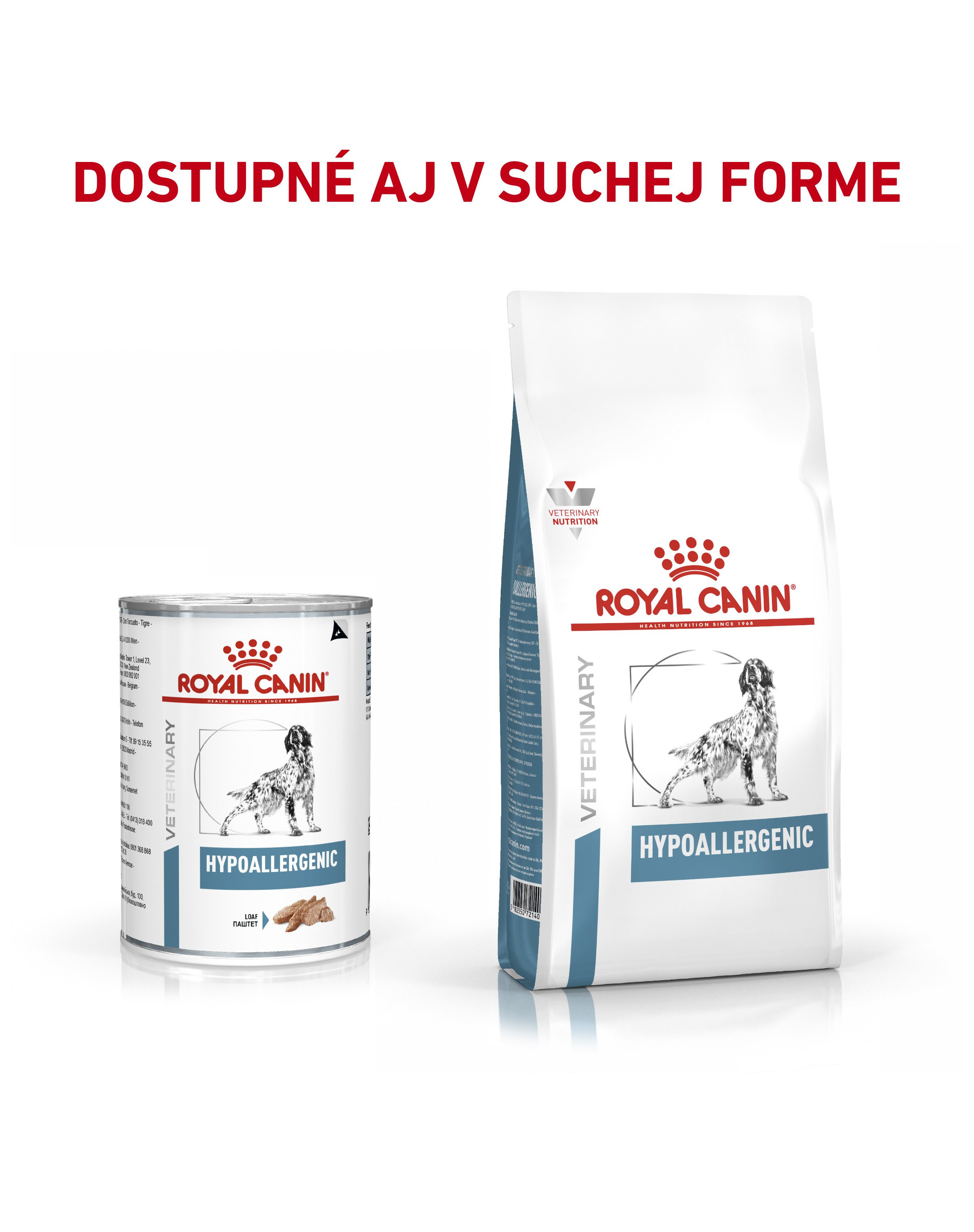 Veterinárne krmivá pre psy ROYAL CANIN Dog Hypoallergenic Konzerva 400 ...