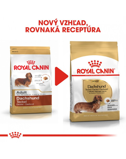 ROYAL CANIN Dachshund Adult 1,5 kg granule pre dospelého jazvečíka