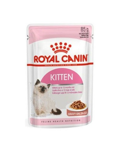 ROYAL CANIN Kitten Instinctive in Gravy 12 x 85g kapsičky pre mačiatka v šťave