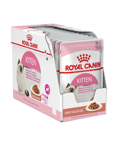 ROYAL CANIN Kitten Instinctive in Gravy 12 x 85g kapsičky pre mačiatka v šťave