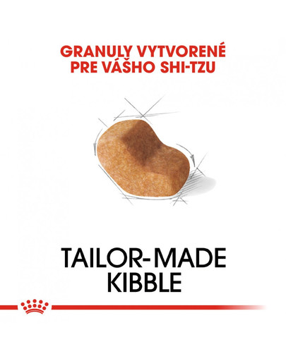 ROYAL CANIN Shih Tzu Adult 500g granule pre dospelého Shih Tzu