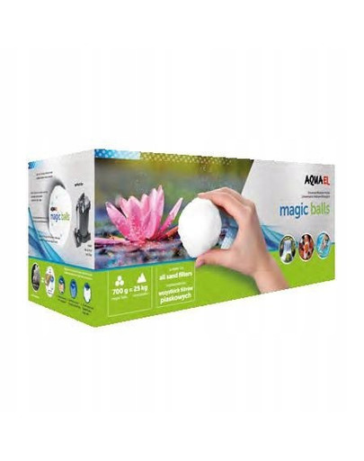 AQUAEL Magic Balls Filtračná vložka pre pieskové filtre 700g