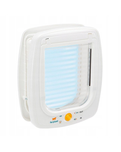 FERPLAST Swing 9 Set krídlových dverí mačka / pes, biela farba