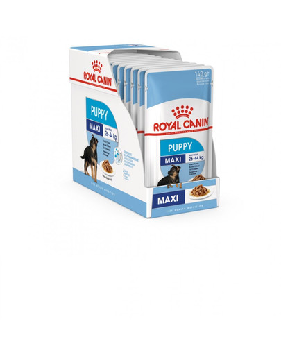 ROYAL CANIN Maxi puppy 10x140 g kapsička pre veľké šteňatá
