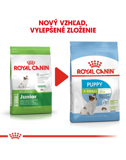 ROYAL CANIN X-Small Puppy 500g granule pre veľmi malé šteňatá