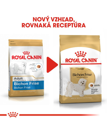 ROYAL CANIN Bichon Frise Adult 0,5 kg pre psov od 10 mesiacov pre plemeno Bichon Frise