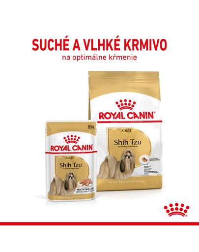 ROYAL CANIN Shih Tzu Adult Loaf 12 x 85 g kapsička v omáčke pre shih tzu