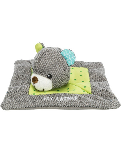 TRIXIE Medveď Junior My Catnip Snuggler Hračka pre mačky 13x13cm