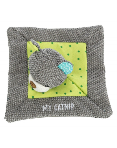 TRIXIE Medveď Junior My Catnip Snuggler Hračka pre mačky 13x13cm