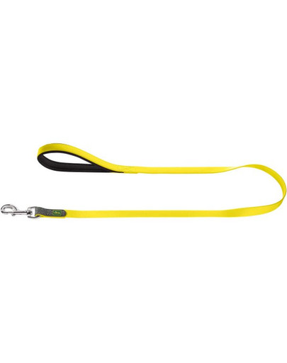 HUNTER Convenience  vodítko žlté neónové / 1,5cm / 1,2m