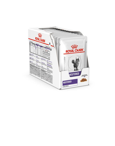 ROYAL CANIN Veterinary Health Nutrition Cat Neutered Balance 12x85g