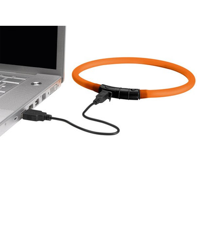 HUNTER LED Yukon obojok 20-70cm oranžový